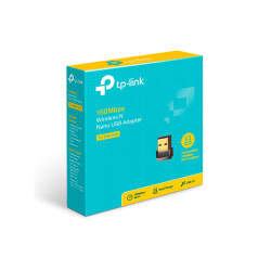 ADAPTADOR TP-LINK TL-WN725N NANO USB INALAMBRICO N DE 150BPS