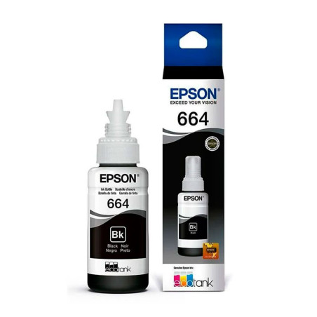 TINTA EPSON 664 NEGRO ORIGINAL