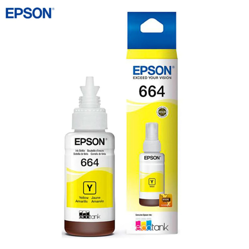TINTA EPSON 664 YELOW ORIGINAL
