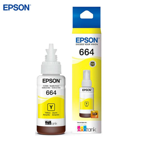 TINTA EPSON 664 YELOW ORIGINAL