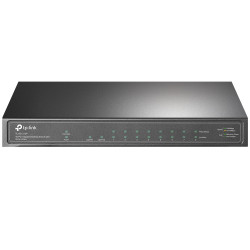 SWITCH TP-LINK TL-SG1210P 8PTS POE GIGABIT+ 1PT + 1SFP 63W