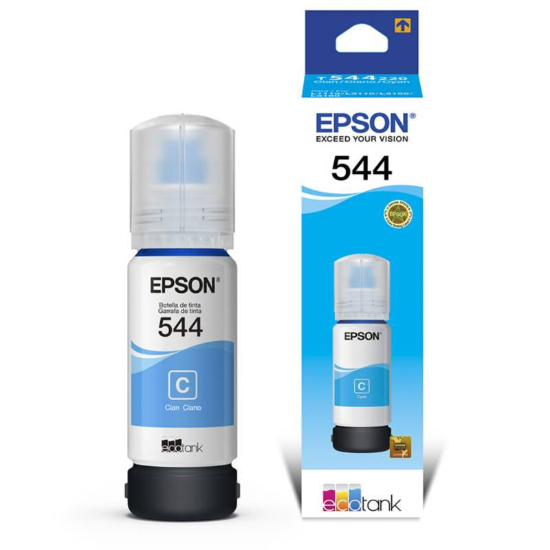 TINTA  EPSON  ORIGINAL 544 CYAN