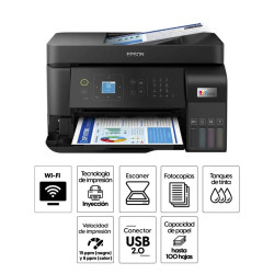 IMPRESORA MULTIFUNCIONAL EPSON ECOTANK L5590