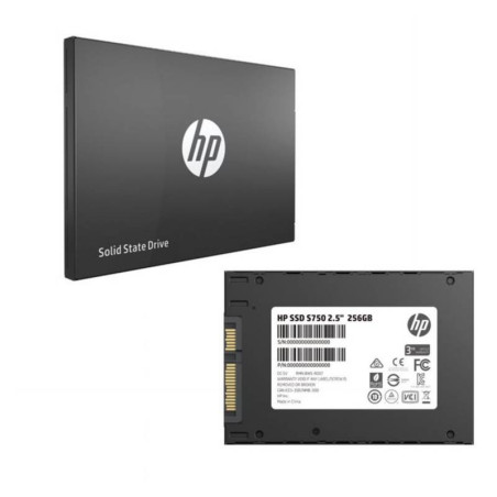 SSD HP S750, 256GB, SATA III 6.0 Gb/s, 2.5"
