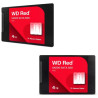 DISCO DURO ESTADO SOLIDO SSD WESTERN DIGITAL RED SA500 NAS, 4TB, SATA 6GB/S, 2.5", 7MM