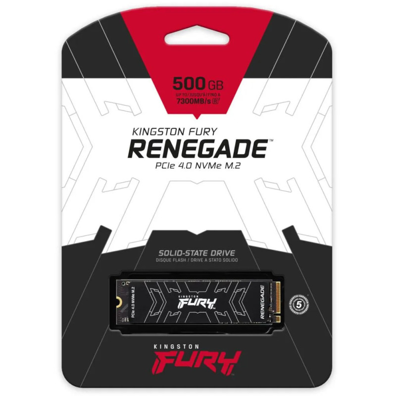 SSD KINGSTON FURY RENEGADE, 500GB M.2 PCIE 4.0 NVME