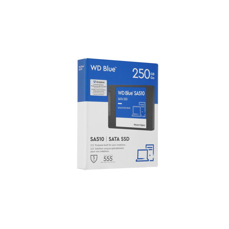SSD WESTERN DIGITAL SA510 BLUE 250 GB SATA 2.5 WDS250G3B0A