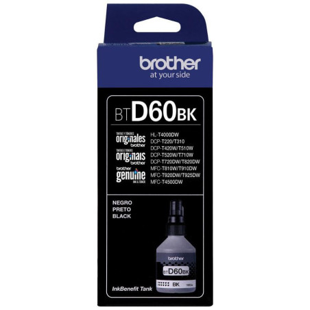 TINTA BROTHER  ORIGINAL BTD60BK NEGRO