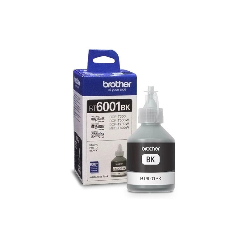 TINTA BROTHER ORIGINAL  BT6001BK (D01DZ5001) BLACK