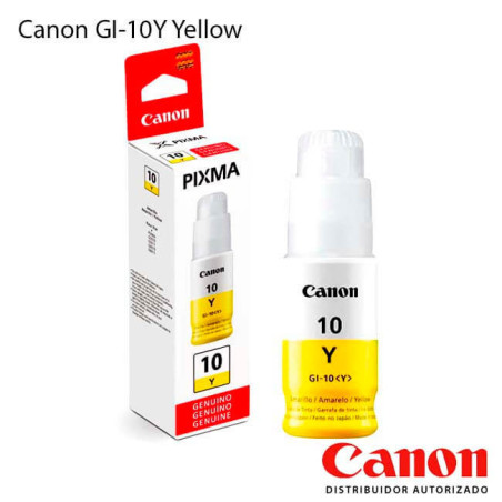TINTA CANON PIXMA GI-10Y YELLOW