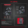 AURICULAR CYBERTEL GAMER COMMANDER HG508 USB RGB