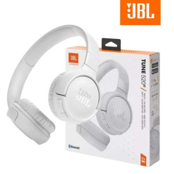AUDIFONOS JBL ON-EAR TUNE 520 BLUETOOTH BLANCO