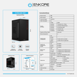 CASE ENKORE ULTRA ENC 1001 GABINETE 230W 8CM FAN