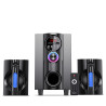 PARLANTE 2,1 MAXTRON MAX S202 ZENITH USB BT AUX ILUMINACIÓN LED