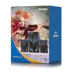 PARLANTE MICRONICS LUGANO 1 MIC S7037 BT - USB - SD -FM