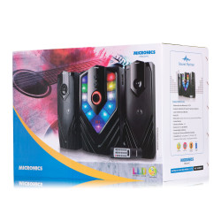 PARLANTE MICRONICS PSICOTIC (MIC S7005KTV) 110 WASTT SUB-WOOFER 6.5 AUDIO 2.1" / BLUETOOTH / USB-SD / RADIO FM /