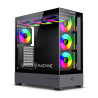 CASE GAMER KRIPTON MIC FC813-X7, ARGB , 7FAN, S/F BLACK