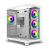 CASE GAMER MEGATRON GFC1003W CASE GAMER MEGATRON GFC1003W, 4FAN ARGB, WHITE