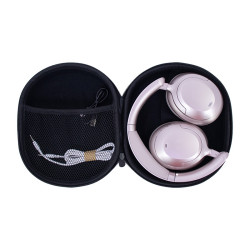 AUDÍFONO INALÁMBRICOS TEROS TE-8038RS, USB-C, ROSE TITANIUM