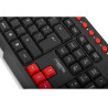 KIT PRINCE CYB T2000+ TECLADO + MOUSE USB CYBERTEL
