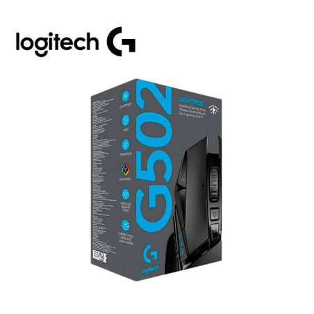 MOUSE LOGITECH G502 LIGHTSPEED WIRELESS BLACK (910-005565)