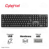 TECLADO CYBERTEL EBONY - CYB K105
