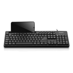 TECLADO MICRONICS MAGNUS+ MIC K734 MULTIMEDIA USB