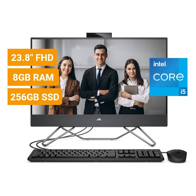 ALL IN ONE HP PROONE 240 G9 23.8 CORE I5-1235U, RAM 8GB, SSD256GB - 6W5W3LT