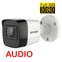 CAMARA TUBO 2MP CON AUDIO HIKVISION DS-2CE16D0T-ITPFS