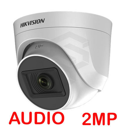 CAMARA HIKVISION DOMO INTERIOR DS-2CE76D0T-ITPFS 1080P / IR 20M /AUDIO