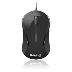 MOUSE USB CYBERTEL THOR BLK CYB M100K