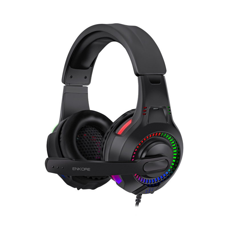 AUDIFONO GAMER USB C/MICRO ENKORE BRAVIO 5.1 EKHG1005U