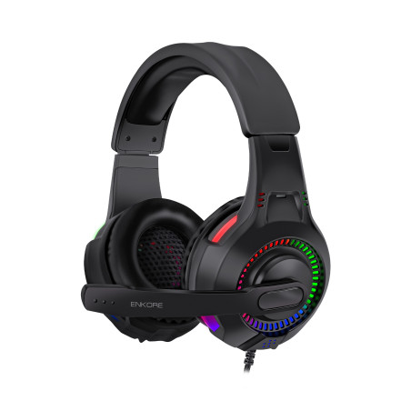 AUDIFONO GAMER USB C/MICRO ENKORE BRAVIO 5.1 EKHG1005U