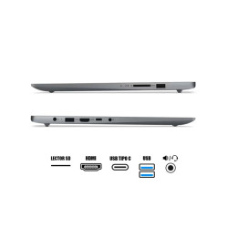 LAPTOP LENOVO CORE I5-1335U IDEAPAD SLIM 3 15IRU8 (82X7009JLM) PANTALLA 15.6" FHD | RAM 16GB | SSD 512 GB | WINDOWS FREE