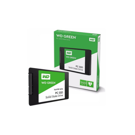 SSD SATA 2.5 WESTERN DIGITAL 240GB VERDE, SATA 3, (WDS240G2G0A)