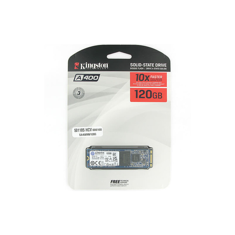 SSD KINGSTON A400 M8 120GB M.2 SATA
