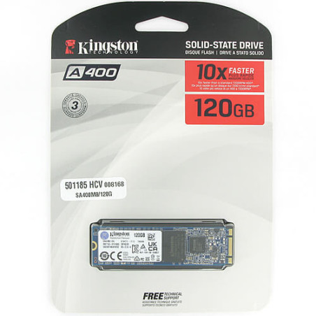 SSD KINGSTON A400 M8 120GB M.2 SATA