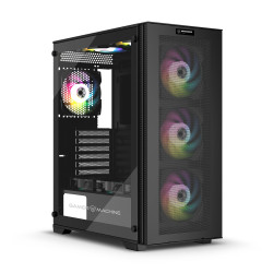 CASE MICRONICS PLAYER MIC CG802 ARGB SIN FUENTE VIDRIO TEMPLADO USB 3.0/USB 2.0