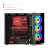 CASE GAMER CYBERTEL KILLER ( CBX5016 ) S/ FUENTE | NEGRO | PANEL VIDRIO TEMPLADO | LED-RGB