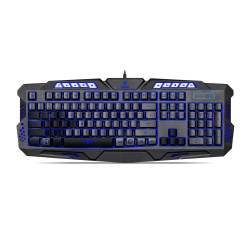 TECLADO GAMER LUMIERE MIC K701T USB LED MICRONICS
