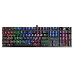 TECLADO GAMER CYBERTEL XTREME CYB 505 NEGRO