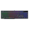 TECLADO GAMER ENKORE BRAIN ENK-603, LED RAINBOW,TIPO  MECÁNICO