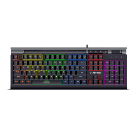 TECLADO USB MECANICO MICRONICS WARRIOR MIC GK1000 RGB