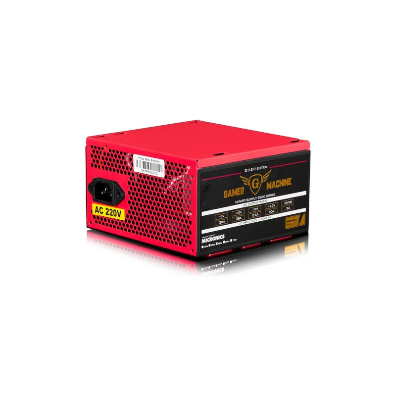 FUENTE DE PODER ATX MIC P5000 500W CON CABLE EN CAJA MICRONICS