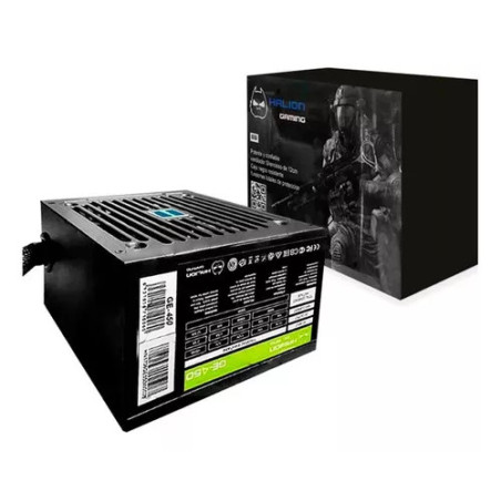 FUENTE DE PODER ATX GE-450 HALION GAMING